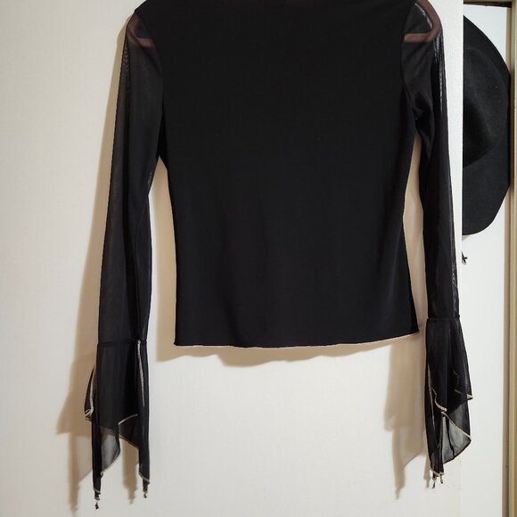 Vintage Amazing Gothic Renaissance Top - Picture 6 of 6